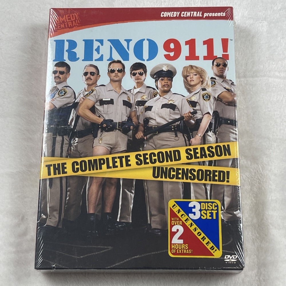 Reno 911!: the Complete Second Season Uncensored! (DVD, 2004)‎